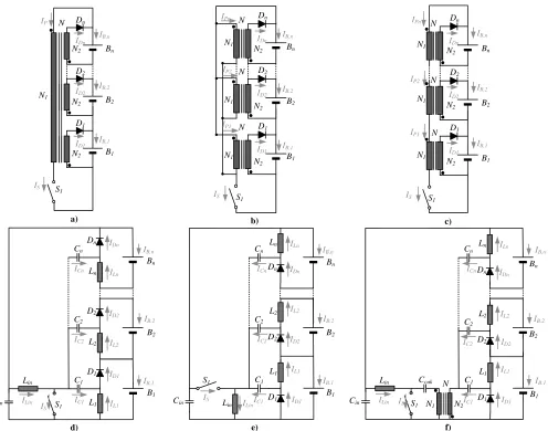 Fig. 2. FLY_nPnSPmain balancing current waveforms and equations. 