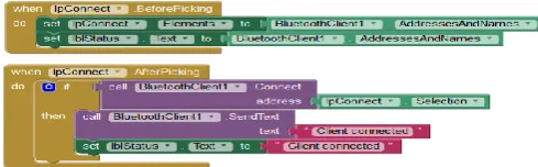 Figure 9. Bluetooth Client Initialization 