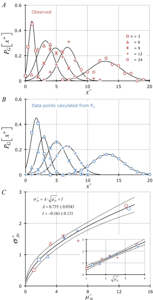 Figure 5. (A) & (B) Frequency of observing each set of MPN-based   tested: μ = 0.8 and n = 3, 6, 9, 12, 