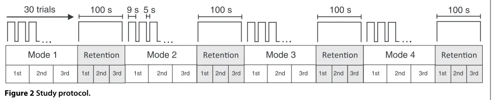 Figure 2 Study protocol.