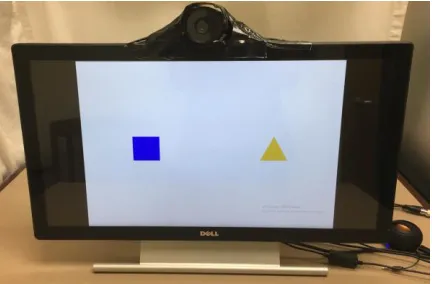 Figure 5. Static picture of the TAT Choice Test scene.  