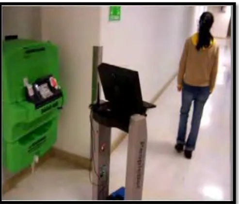 Figure 2.6: Robot Tracking Following a Person