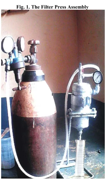 Fig. 1. The Filter Press Assembly 