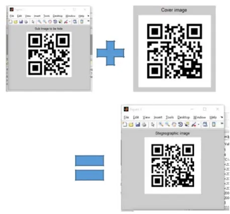 Figure-7. Generating stegnographic image. 