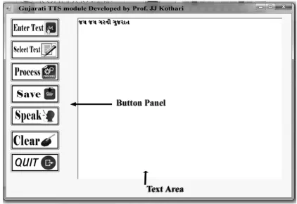 Figure 3: IDE of TTS Module 