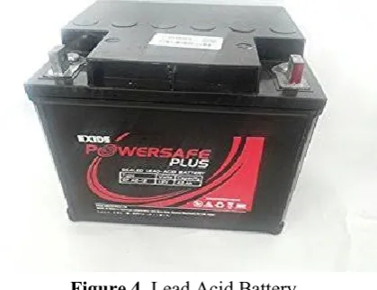 Figure 4. Lead Acid Battery 