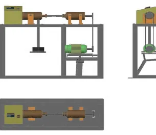 Figure 2: Fatigue Testing Machine without Casing 