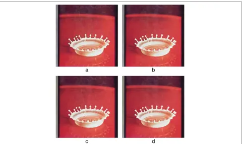 Fig. 9 Image results (boat) of a JPEG, b JPEG2000, c proposed algorithm with JPEG, and d proposed algorithm with JPEG2000