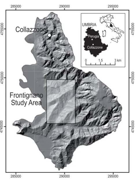 Fig. 6. The results of simulations for the Mukilteo study area, pre-correspond to the results obtained with the TRIGRS-P code, usingthe variability of input parameters shown in the inset as describedsented using ROC curves
