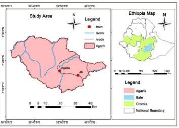 Figure 1. Location map of the study area. 