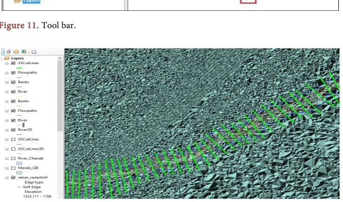 Figure 13. Enter geometric data tool. 