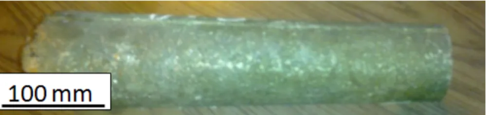 Fig 3.1: As cast ingot of DSS used in the present research. 