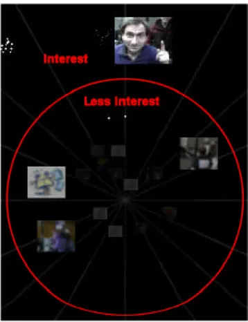 Figure 4: A conversation bubble with an incoming MSN Messenger message.