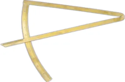 Figure 5. Protractor (Sezgin, Vol III, p. 156). 