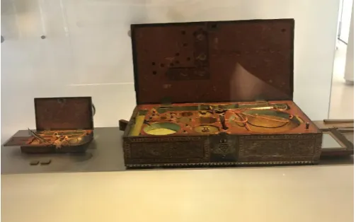 Figure 6. Ottoman engineer toolbox (Istuc) (IMA). Classical Period. 