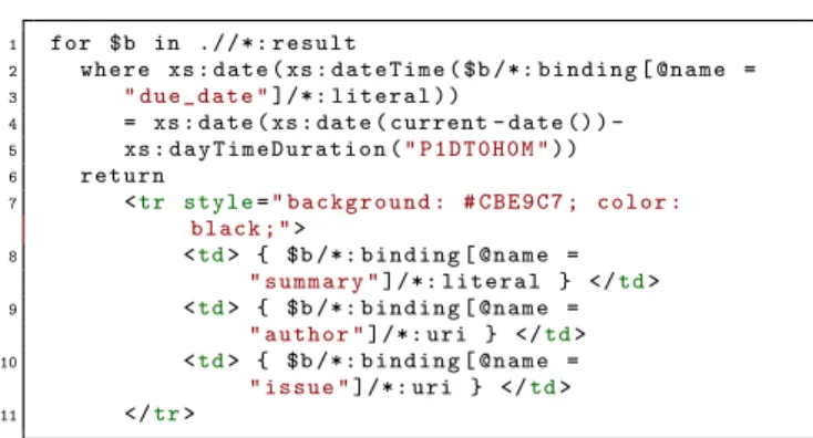 Figure 3: Pipe Result in a Web Browser.