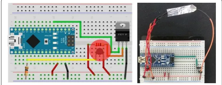 Fig. 3 Thermocycler circuit diagram (Arduino)