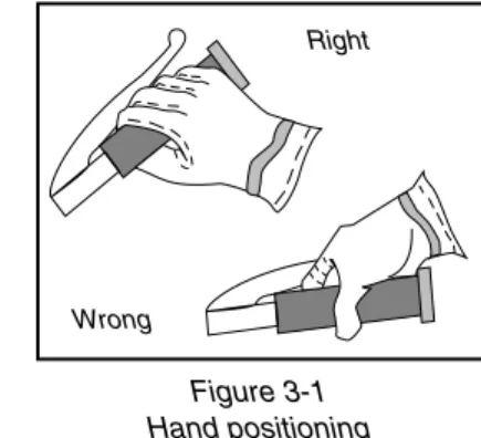 Figure 3-1 Hand positioning on the handlebars without having to stretch . A relaxed and  arm-bent posture helps you work with your motorcycle to react quickly to hazards when and if needed .