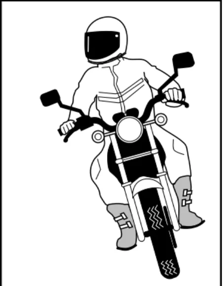 Figure 3-2 Lean with motorcycle