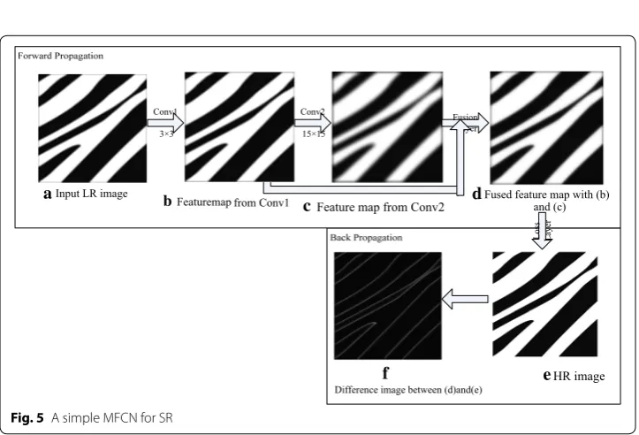 Fig. 5 A simple MFCN for SR