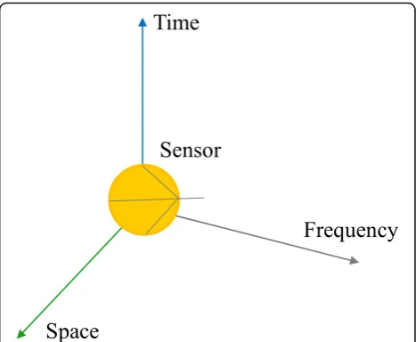 Fig. 2 Spatial domain description of sensor. Figure shows spatialdomain description of sensor