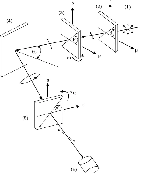 Figure 1. It consists of the following elements: 1) light  
