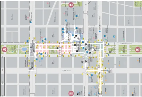 Figure 4. Compound underground street: Nagoya Sakae Underground Street, Japan. Source: Nagoya official website