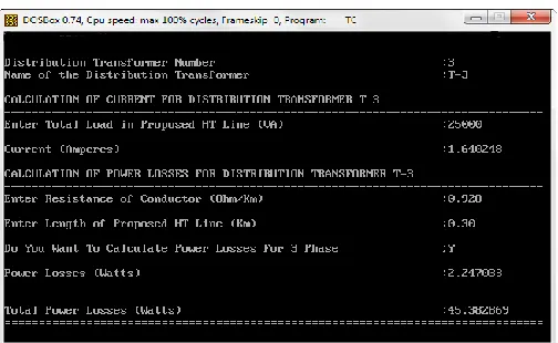 Table III.Data of proposed HT branch-1 in LT- Less proposed LT- Less distribution system