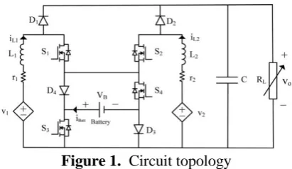 Figure 1.  Circuit topology 
