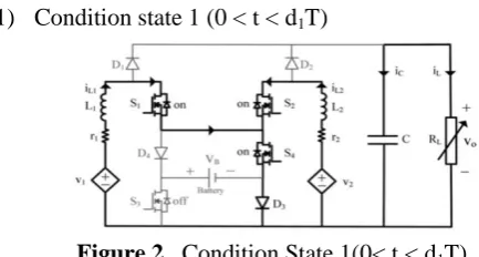 Figure 2.  Condition State 1(0< t < d1T) 