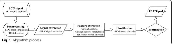 Fig. 1 Algorithm process