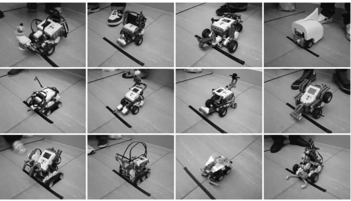 Figure 1: A Selection Of The Wide Variety Of Completed Robots From The 2009 MDP   