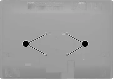 Figure 2-14  VESA Mounting Holes
