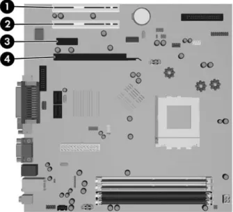 Figure 2-11  Expansion Slot Locations
