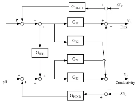 Figure 3: Total decoupled system structure  