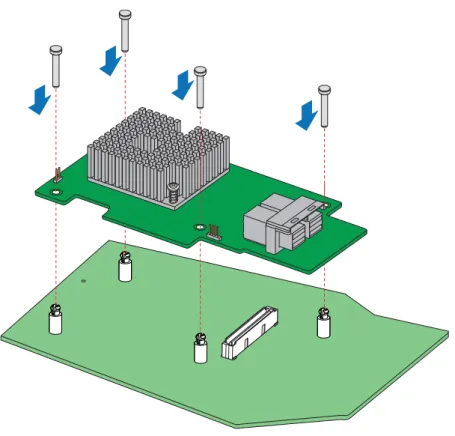 Figure 5. Install the RAID Module
