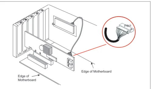 Figure 8: Example: Installing the iBBU01 in a server chassis