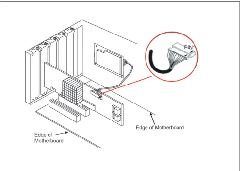 Figure 14: Installing the iBBU07 / iBBU08 in a server chassis