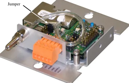 Figure 7-1.  CS106 jumper set to shutdown mode 