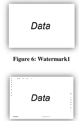 Figure 5: Block Diagram of Watermark extraction process  