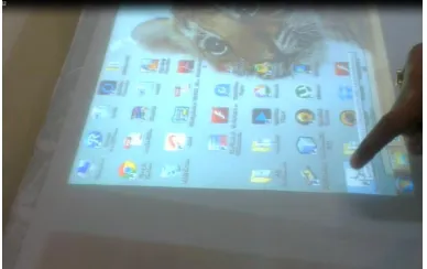 Fig 8: Multi Touch Panel 