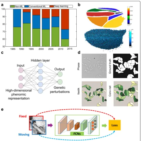 Fig. 4 Data-driven learning accelerates the quantitative analysis in systems bioengineering.neural networks for the purpose of image registration