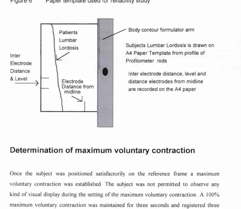 Figure 6 Paper template used for reliability study