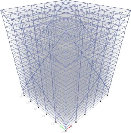 Figure 8. Showing Plan, Elevation & 3D Model With 