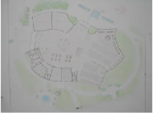Fig. 4: AutoCAD drawing with free-hand colouring  A common complication associated with the use of CAD  at this stage is that most of the time students were  confronted with computer problems suc h as exporting and  importing files between software, file s