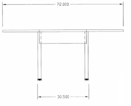 Figure 3. The workstation design allows easy face-to-face communications among team members while still permitting unimpeded views of the instructor, fixed screen, or plasma display