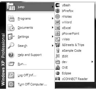 FIGURE 2-1. Custom launcher window