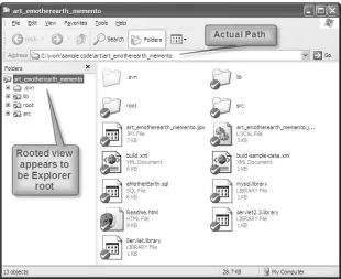 FIGURE 3-2. Rooted views in Windows