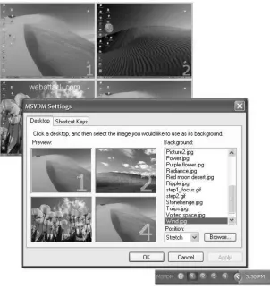 FIGURE 3-4. Managing desktops with Virtual Desktop Manager