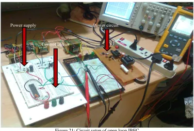 Figure 19. Input voltage and current of IBFC with closed loop 